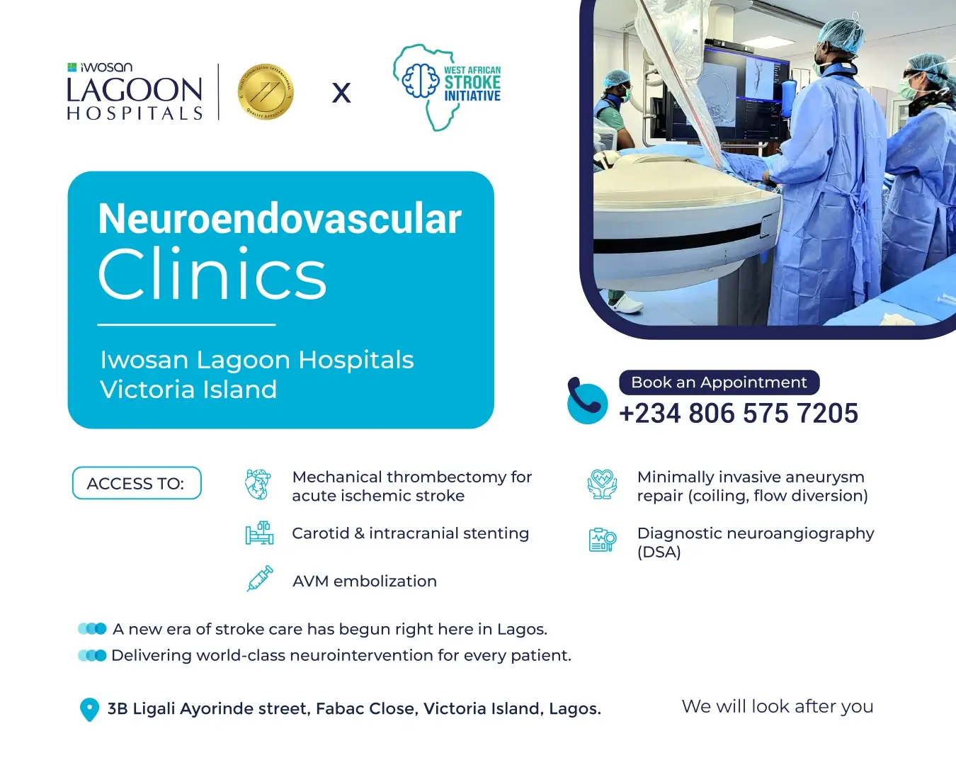 Iwosan Lagoon Hospitals Partners with the West African Stroke Initiative WASI