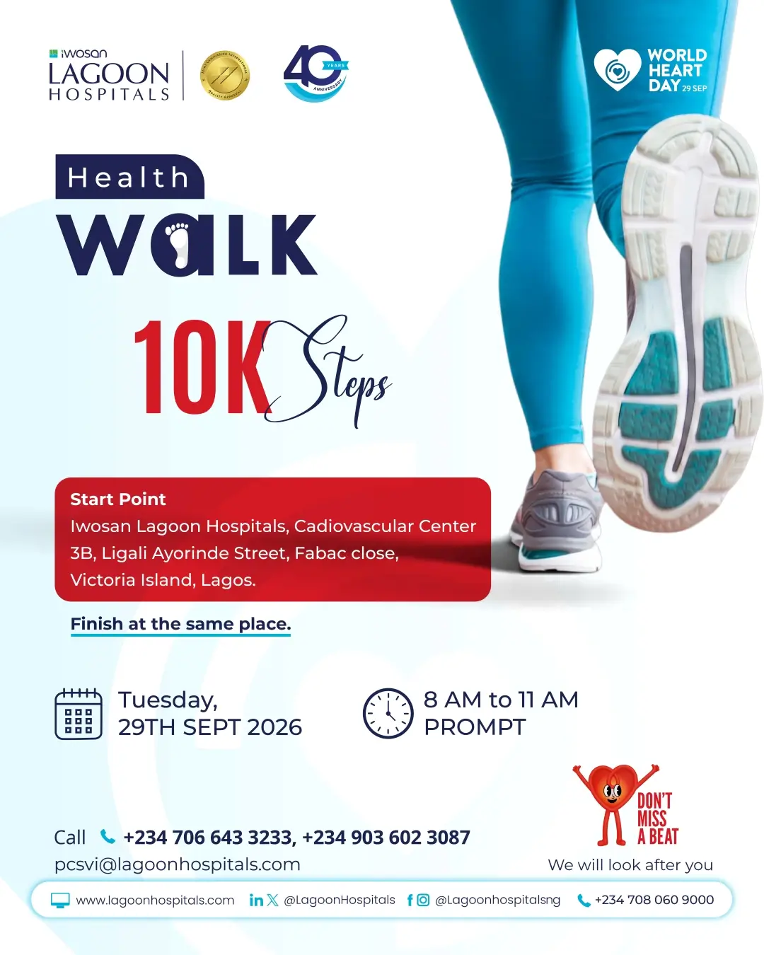 World Heart Day Walk
